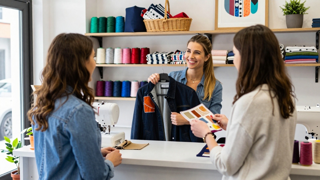 Inside Little Sew n Sews shop